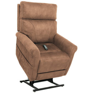 A remote-controlled reclining chair